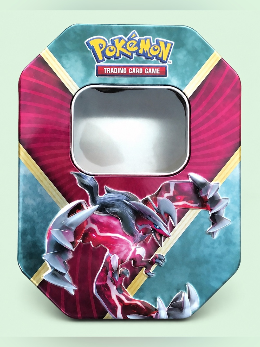 KIDS POKÉMON TRADING CARD GAME EMPTY STORAGE TIN CONTAINER